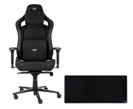 Fotel gamingowy SMX Fotel gamingowy Ararat + Speed Mouse Mat XL Black